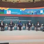 Une image de l'UM6P avec un titre "Sécurité alimentaire en Afrique"