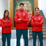 وصف الصورة بالإنجليزية: "تألق مغربي في الألعاب الإفريقية للشباب 2025"