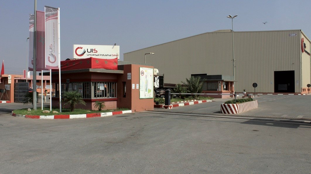 L'usine de production de Universal lndustrial Steel à Sidi Mekki, près de Berrechid.