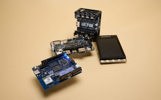 A photo of a Raspberry Pi 500+ Quad Arm Cortex-A76, RP2040 board