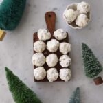 Snowball Cookies with powdered sugar