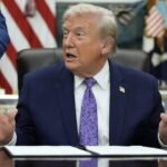 Thai and Cambodian soldiers facing off at the border.