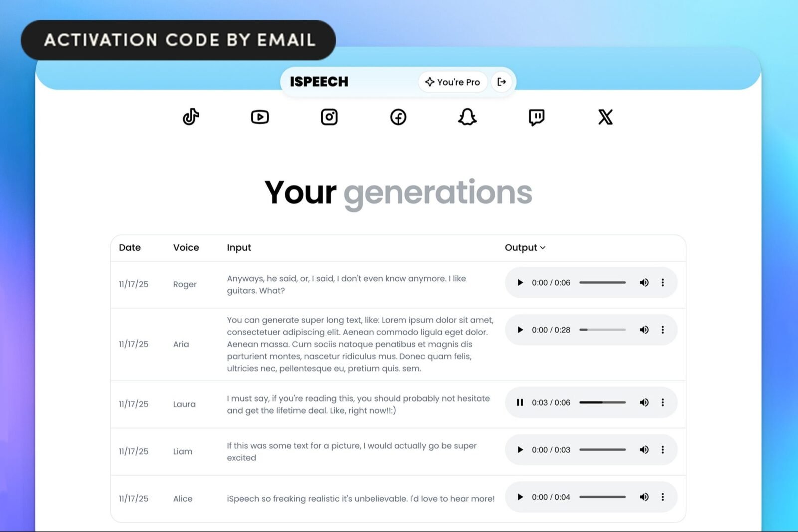 Transform Text Into Professional Audio