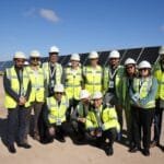 Un panneau solaire en plein soleil