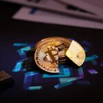 Illustration of a digital wallet being drained, with a Chrome browser icon and Trust Wallet logo in the background, symbolizing a cyberattack.