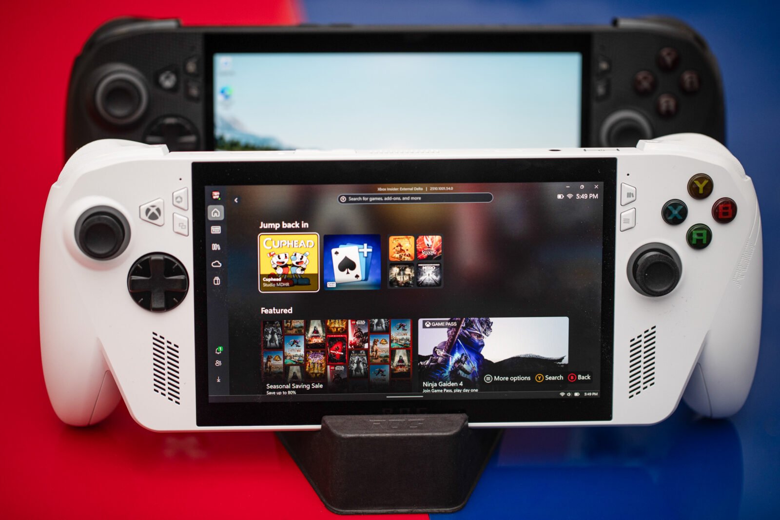 I’m finally beginning to trust Microsoft’s handheld Xbox 3 "Xbox Handheld in sleep mode"