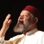 Portrait d'Abdelhadi Belkhayat, icône de la musique marocaine.