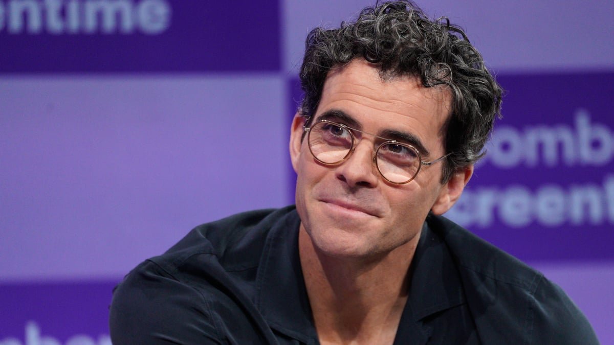 Instagram CEO Adam Mosseri speaking, representing his views on authentic content.