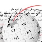 Illustration of a robot hand writing with a quill pen, symbolizing AI attempting to mimic human writing style.