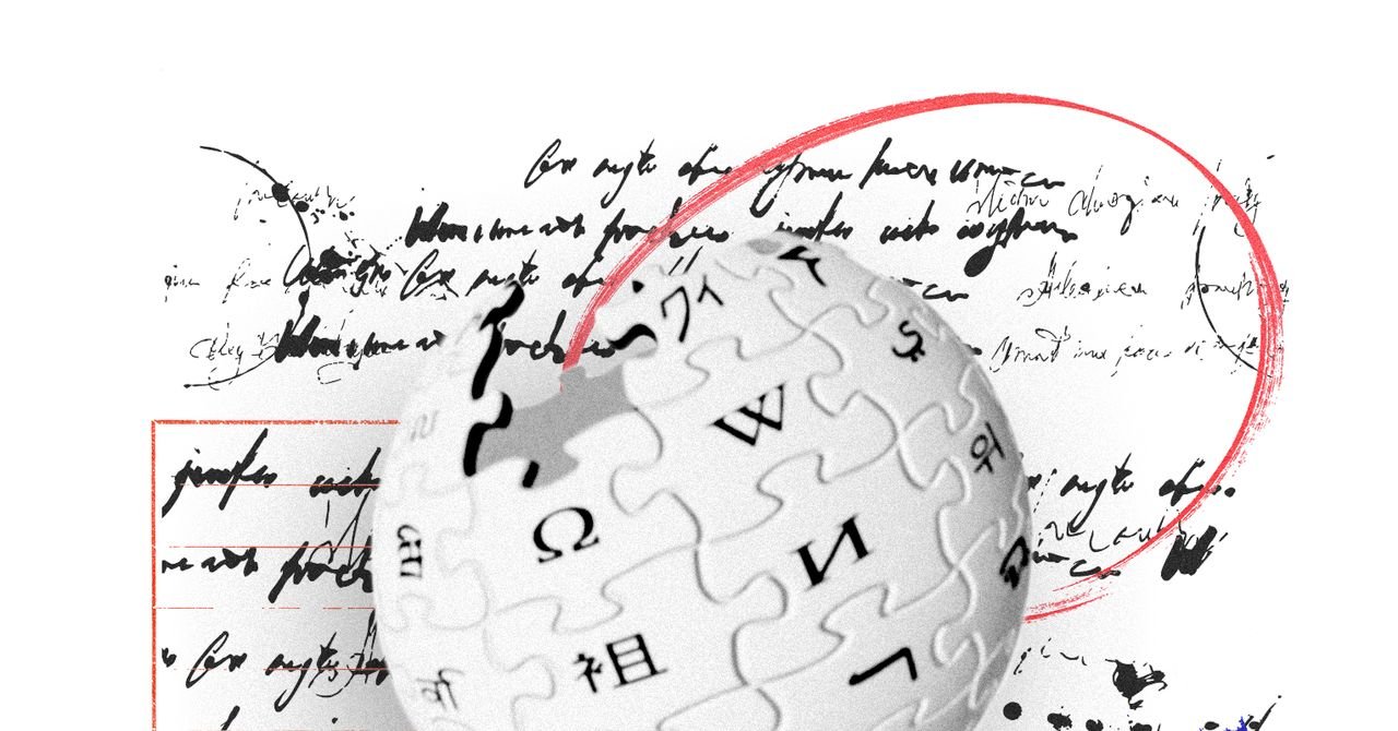 Illustration of a robot hand writing with a quill pen, symbolizing AI attempting to mimic human writing style.