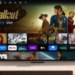 Screenshot of the new Amazon Fire TV OS sports tab displaying live game recommendations.