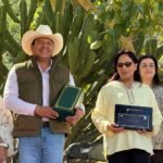 Jantetelco, Mexico Bestows Symbolic Key on Amina Bouayach for Global Human Rights Advocacy 6 Amina Bouayach receiving the symbolic key to Jantetelco, Mexico, for her global human rights efforts.