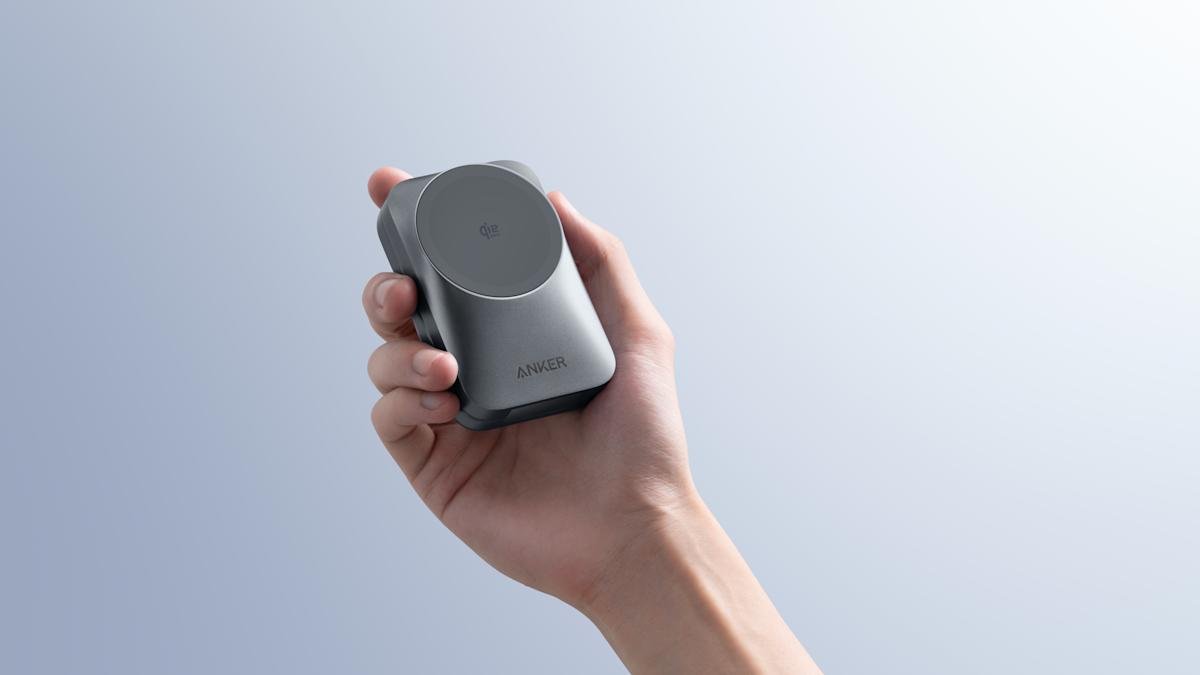 Anker's new lineup of chargers, wireless stations, and docking stations displayed at CES 2026.