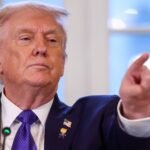 U.S. President Donald Trump speaks with oil industry executives at the White House in Washington, D.C., on January 9, 2026.