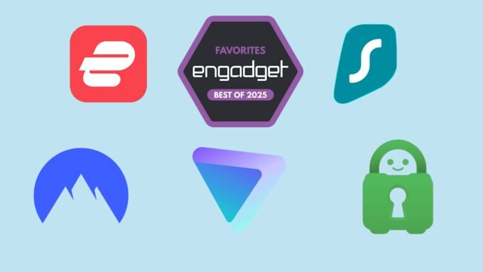 A secure digital connection represented by a VPN tunnel icon, symbolizing online privacy and protection.