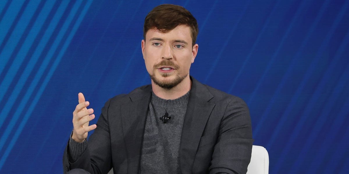 Bill Gurley and MrBeast, symbolizing the intersection of venture capital wisdom and digital creator innovation.