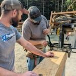 A skilled worker on a construction site, symbolizing the growth and opportunity in blue-collar careers.