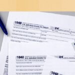 Illustration of a golden gate bridge with a tax sign and billionaires flying away in private jets