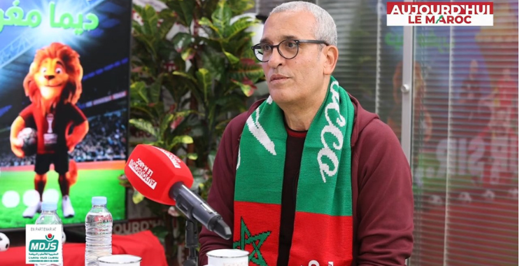 Aziz Bouderbala en action