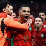 Les équipes nationales du Maroc et du Sénégal s'affrontant lors de la finale de la Coupe d'Afrique des Nations 2025 à Rabat.