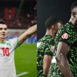 Les équipes du Maroc et du Nigeria s'affrontant lors d'un match intense de la CAN 2025.