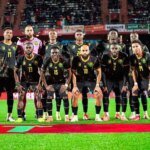 Les joueurs camerounais en action sur le terrain