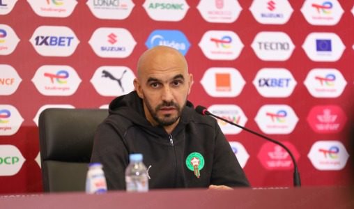 La sélection marocaine en action