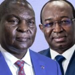 Faustin-Archange Touadéra et Anicet-Georges Dologuélé