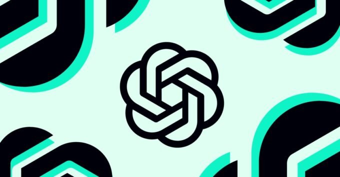 An illustration representing ChatGPT's interface with subtle ad placements, symbolizing AI-powered advertising and monetization.