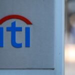 Mark Mason, outgoing Citi CFO, and Gonzalo Luchetti, incoming Citi CFO, symbolizing leadership transition