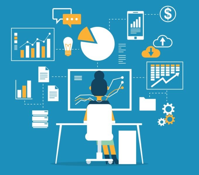 ClickHouse logo against a backdrop representing data or growth, symbolizing its $15 billion valuation and challenge to data giants.