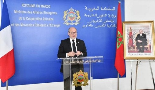 Rémy Rioux, Directeur Général de l'AFD, lors d'une déclaration à Rabat, soulignant l'engagement de l'Agence envers le développement des provinces du Sud du Maroc.