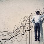 Graphique illustrant les prévisions de croissance économique du Maroc par le HCP pour 2026