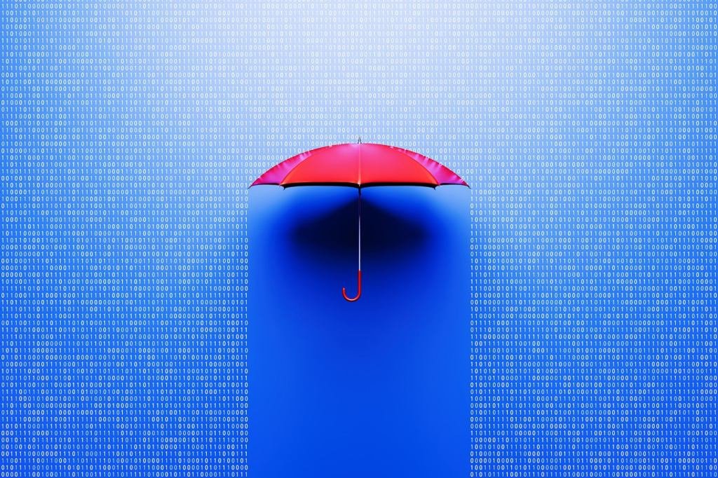 Beyond Data Breaches: Protecting Your Business from Physical Cyber Threats 3 An illustration showing a digital shield protecting various connected devices like cars, industrial machinery, and smart appliances, symbolizing cyber-physical security.