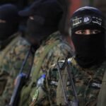 عناصر من حركة حماس في صورة أرشيفية.