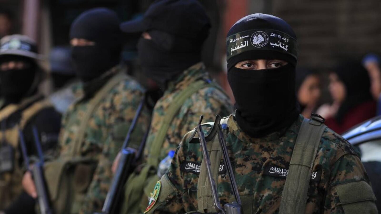 عناصر من حركة حماس في صورة أرشيفية.