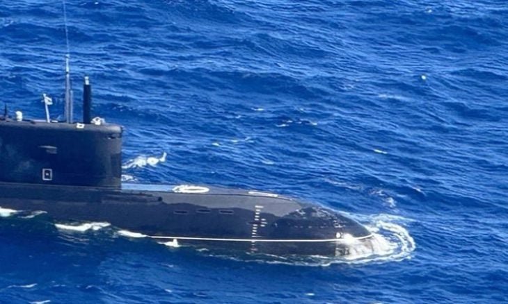 غواصة روسية ترافق ناقلة نفط قبالة سواحل فنزويلا