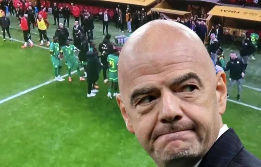 رئيس الفيفا جاني إنفانتينو يدين أحداث نهائي كأس أمم إفريقيا