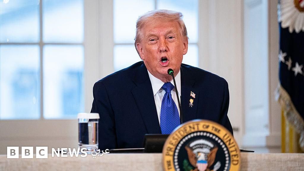 الرئيس الأمريكي السابق دونالد ترامب يناقش خطط الاستثمار في قطاع النفط الفنزويلي مع مسؤولين تنفيذيين.