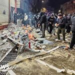 متظاهرون إيرانيون في مواجهة مع قوات الأمن