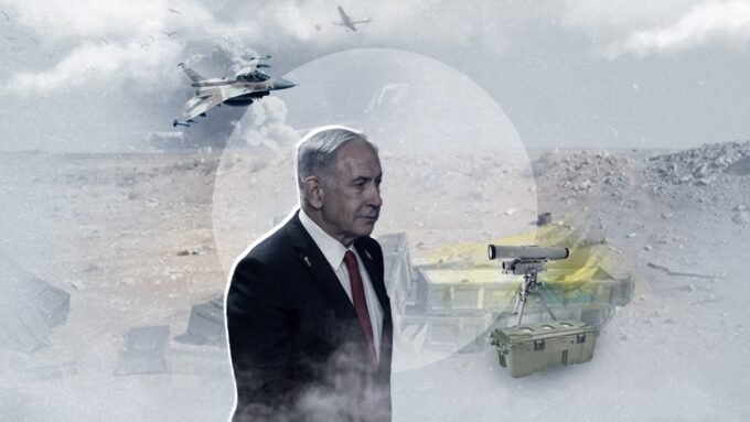 صورة جوية للحدود اللبنانية الإسرائيلية تظهر توترات عسكرية محتملة