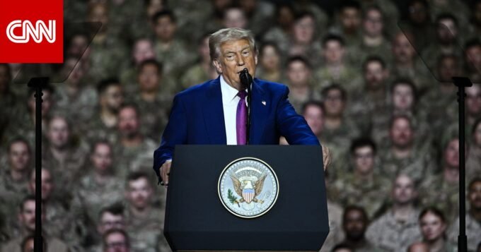 صورة أرشيفية لقوات أمريكية في الشرق الأوسط