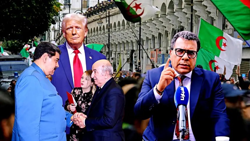 اعتقال مادورو وصمت الجزائر: تحليل لتداعيات سياسية محتملة وتساؤلات حول التموقع الدولي 3 صورة تعبيرية لاعتقال نيكولاس مادورو وتأثيره على العلاقات الدولية، مع إشارة للجزائر.