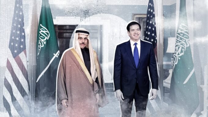 وزير الخارجية السعودي الأمير فيصل بن فرحان خلال زيارته لواشنطن