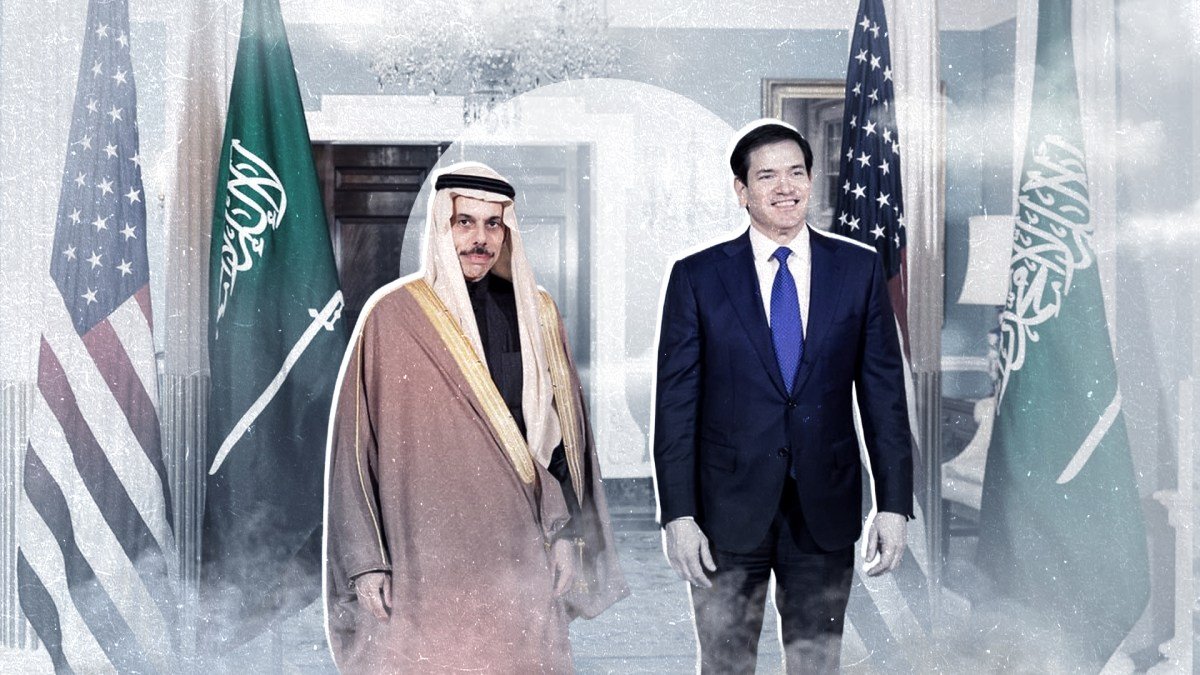 وزير الخارجية السعودي الأمير فيصل بن فرحان خلال زيارته لواشنطن