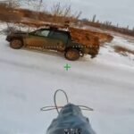 مشاهد لطائرات مسيرة روسية تنفذ عمليات عسكرية ضد أهداف أوكرانية