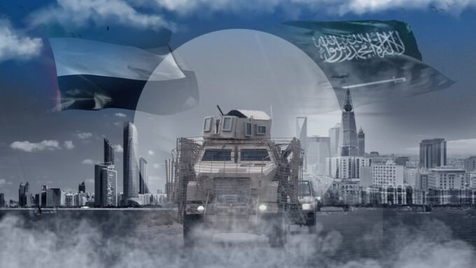 صورة تجمع مسؤولين سعوديين وإماراتيين في لقاء دبلوماسي