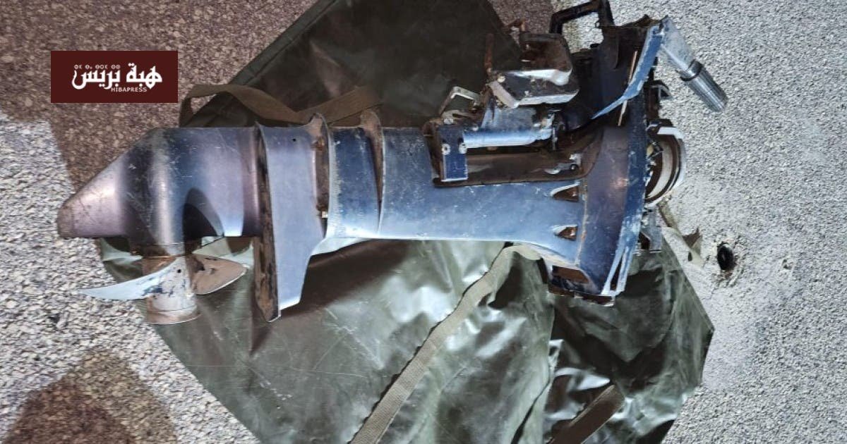 قارب مطاطي ومحرك بحري تم حجزهما في عملية إحباط الهجرة غير النظامية بالحسيمة