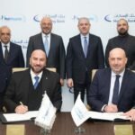توقيع اتفاقية الشراكة بين الرئيس التنفيذي لبنك الإسكان ورئيس مجلس إدارة نات هيلث
