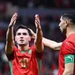 فرحة لاعبي المنتخب المغربي بعد الفوز على نيجيريا والتأهل لنهائي كأس إفريقيا 2025